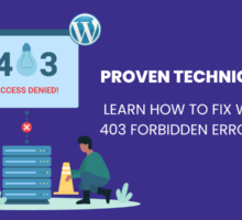 WordPress 403 Forbidden Error